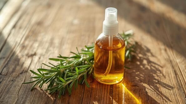 DIY Rosemary water for hair growth ingredients