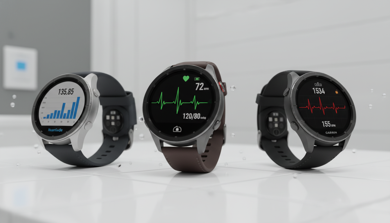 Best smartwatch for blood pressure monitoring comparison