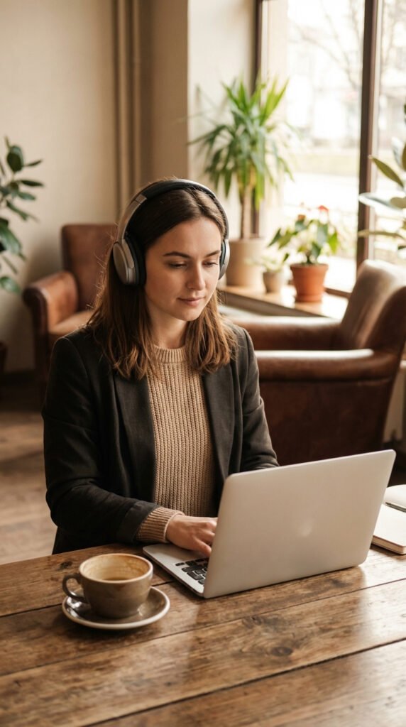 Productive work using Caffeine and L-Theanine combo