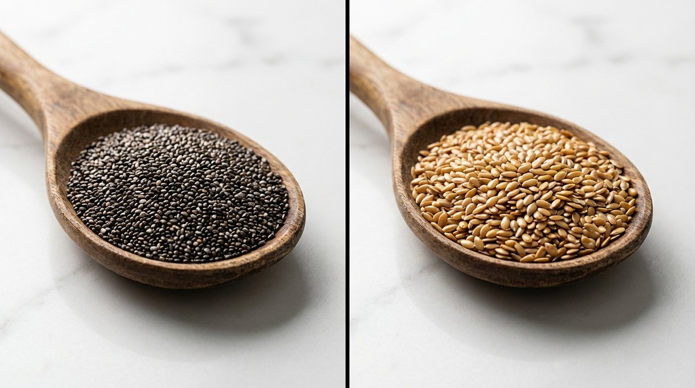 Chia seeds vs flax seeds comparison for weight loss