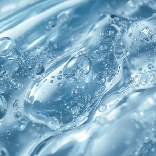 Snail mucin essence texture on hand