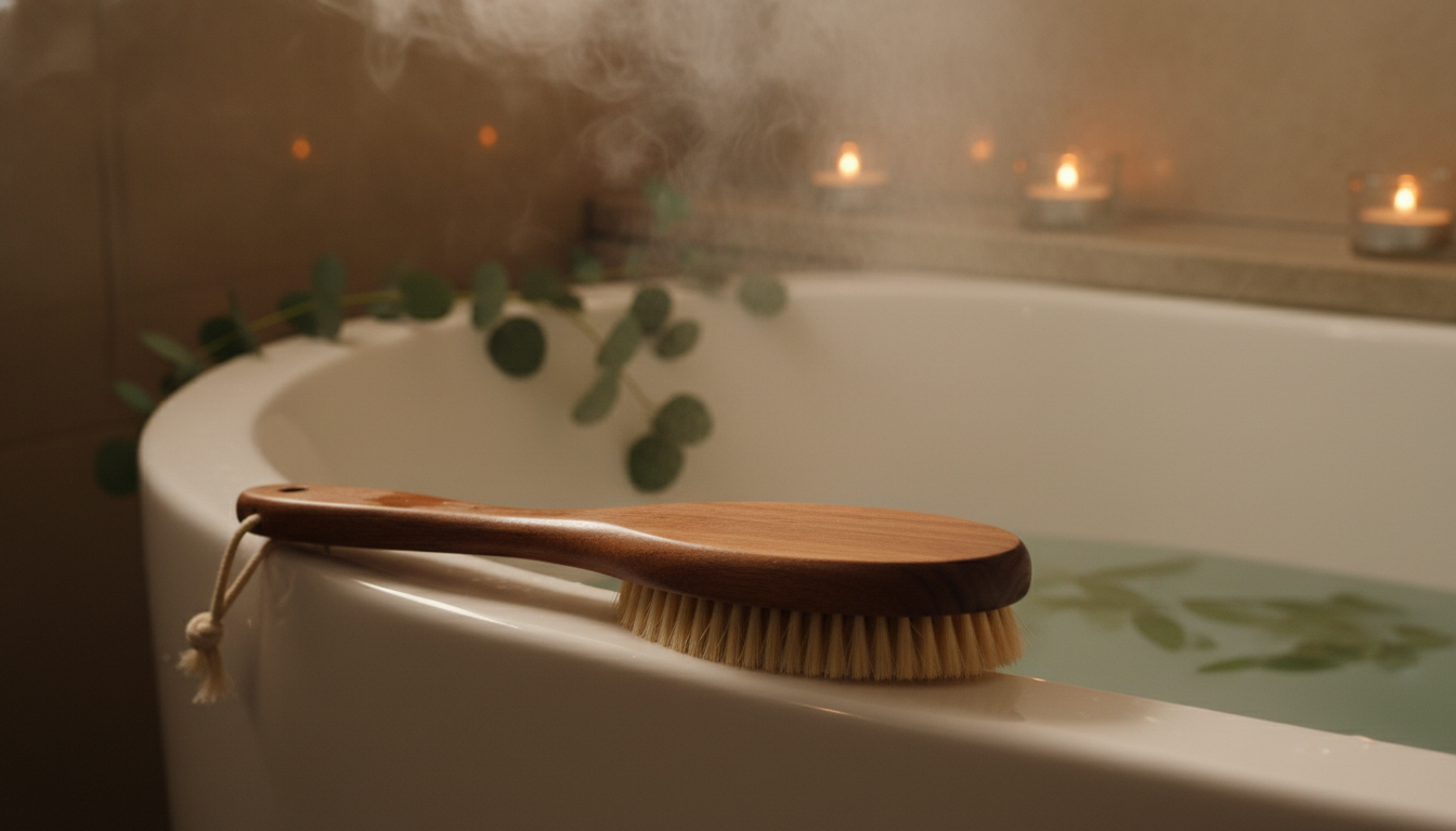 Dry brushing benefits for cellulite and lymphatic drainage