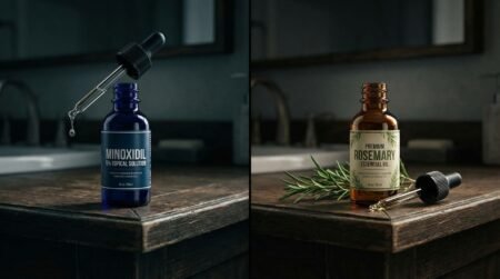 Minoxidil vs Rosemary oil comparison for beard and hair growth