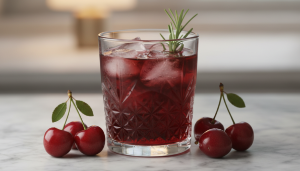 Tart cherry juice for sleep viral mocktail recipe